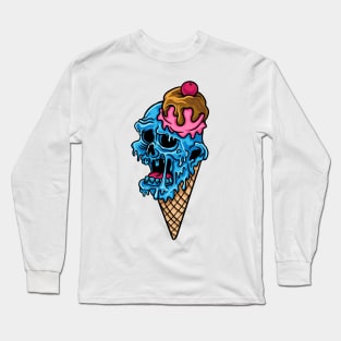 Ice-cream monster Long Sleeve T-Shirt